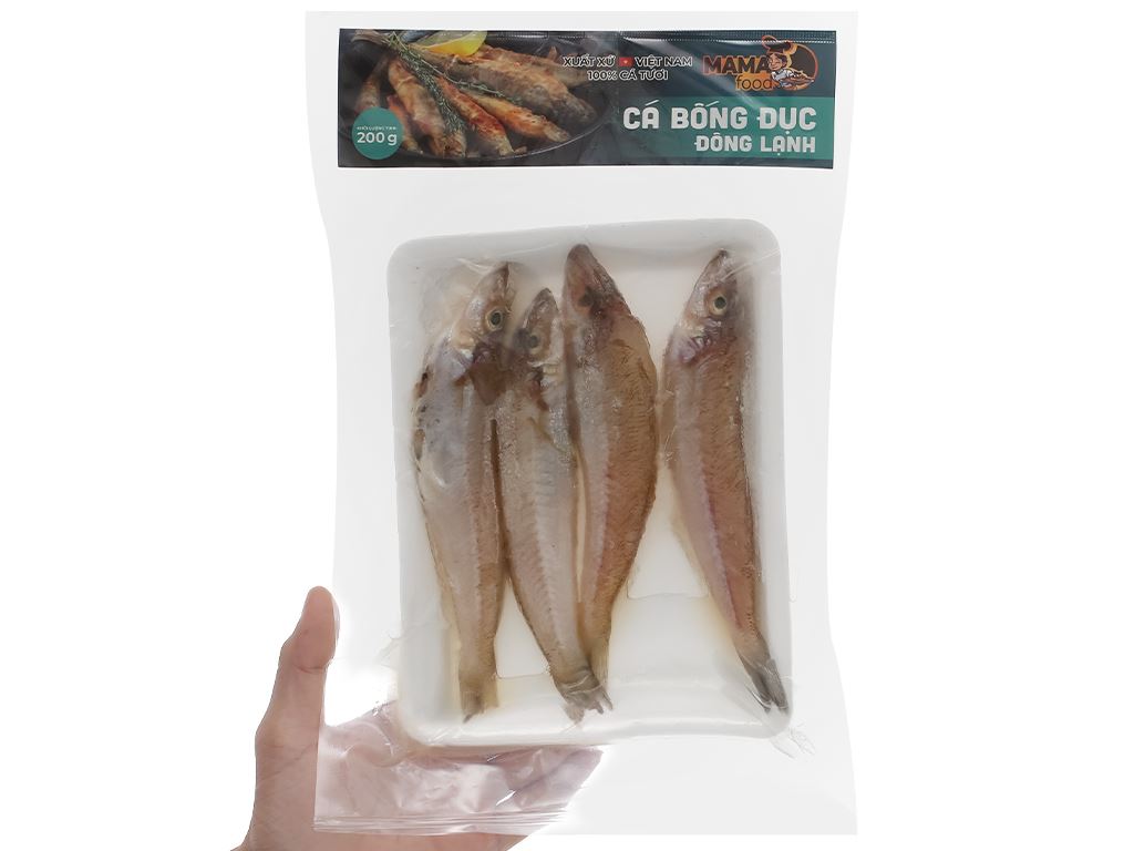 Cá bống đục đông lạnh Mama Food khay 200g 5