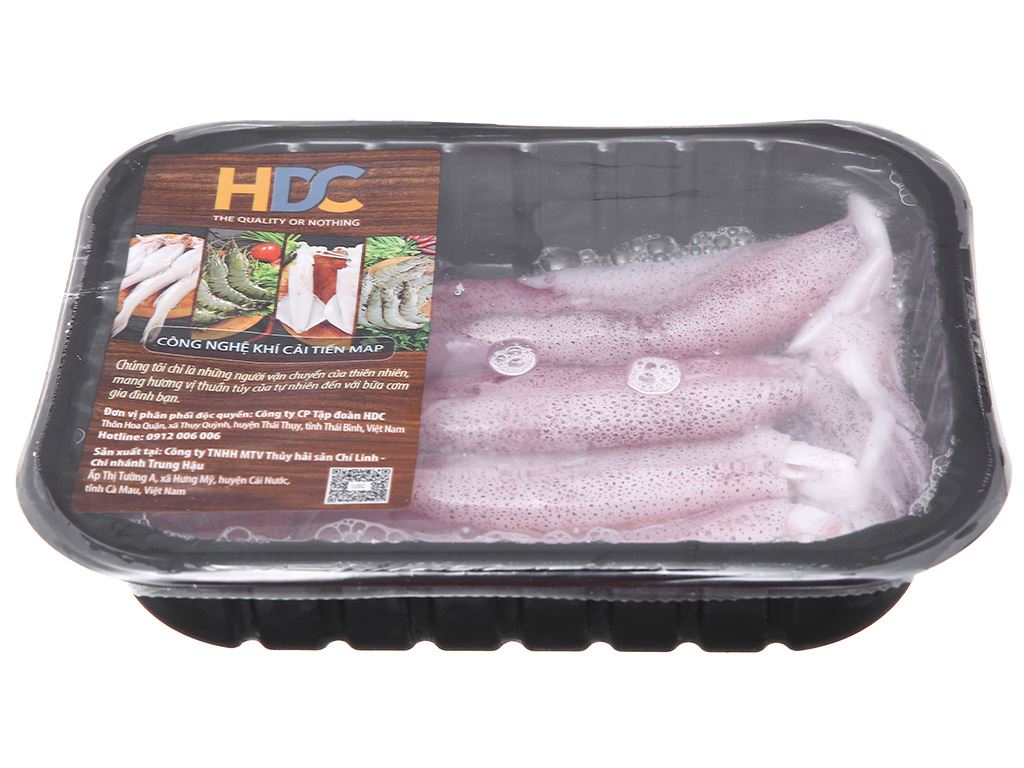 Mực ống đông lạnh HDC khay 300g 1