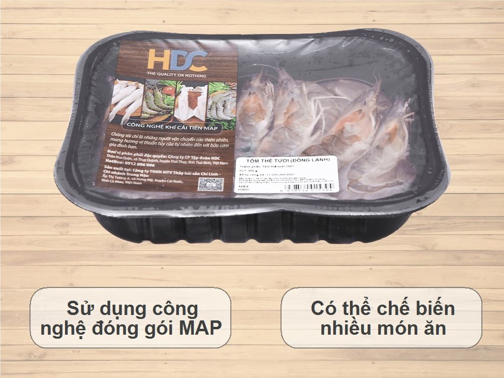 Đóng gói MAP (Modified Atmosphere Packaging)