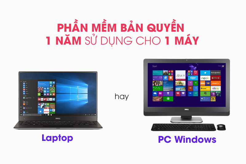 Bkav Pro 1PC-1 năm - Phần mềm bản quyền