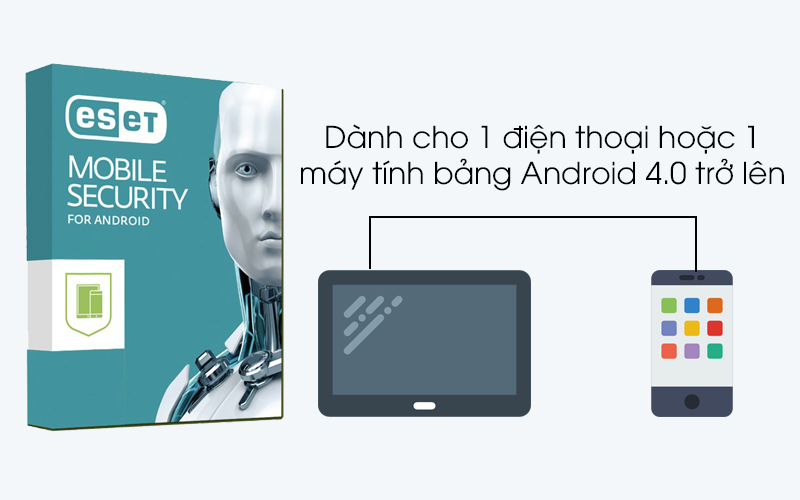 ESET Mobile Security - Android 1 PC/Năm dành cho các thiết bị tương ứng ESET Mobile Security - Android 1 PC/Năm dành cho các thiết bị tương ứng