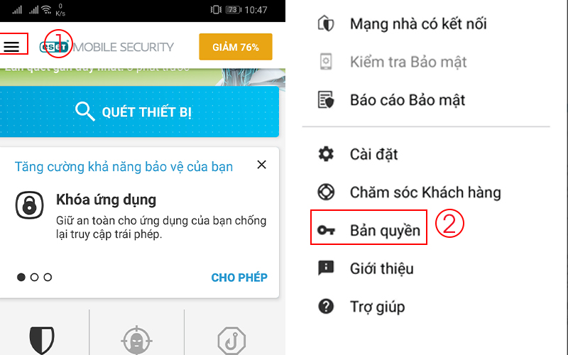 ESET Mobile Security - Cách nhập key bản quyền ESET Mobile Security - Cách nhập key bản quyền