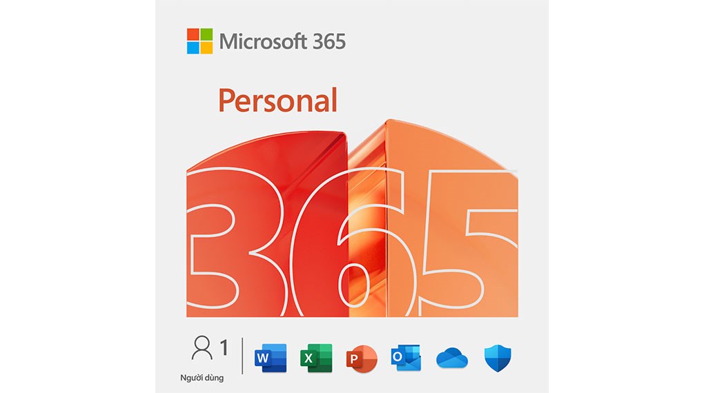 Microsoft 365 Personal (Dành cho 1 người, 12 tháng, 1TB OneDrive/5 thiết bị/người)