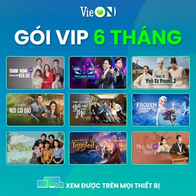 VieON VIP 06 tháng chính hãng