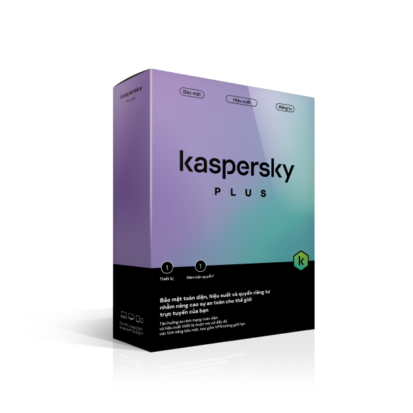 Kaspersky Plus 01 PC chính hãng