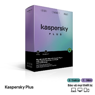 Kaspersky Plus 5 PC chính hãng