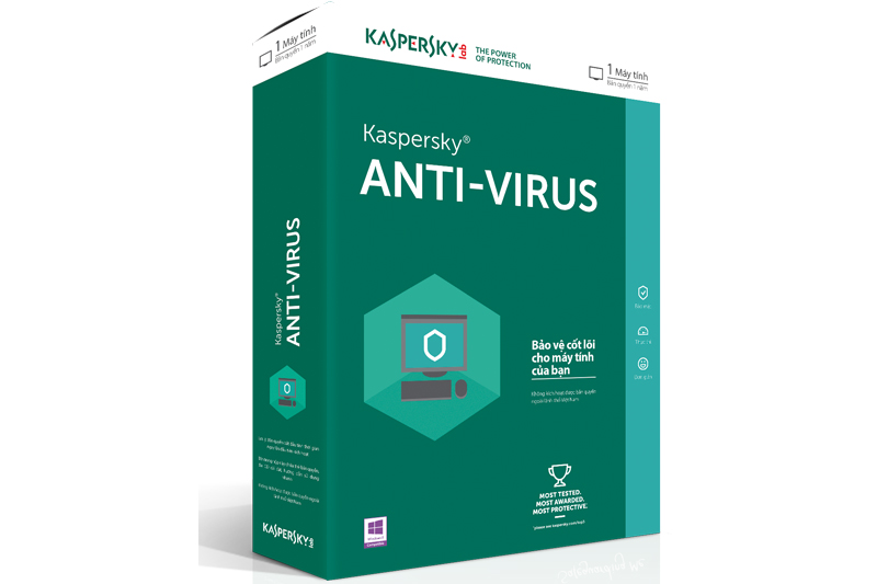 Kaspersky Anti-Virus - 1 Pc | Thegioididong.Com