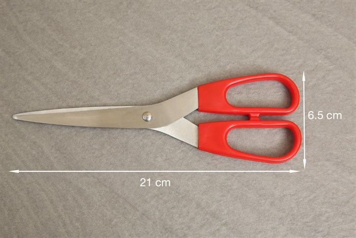 Kéo nhà bếp thép không gỉ DMX KE002 Màu Đỏ