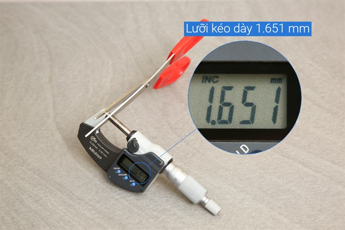 Kéo nhà bếp thép không gỉ DMX KE002 Màu Đỏ