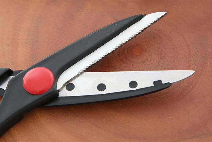 Kéo nhà bếp đa năng thép không gỉ DMX KE003 Màu Đen