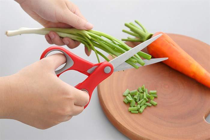 Kéo nhà bếp thép không gỉ DMX KE004 Màu Đỏ