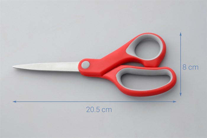 Kéo nhà bếp thép không gỉ DMX KE004 Màu Đỏ
