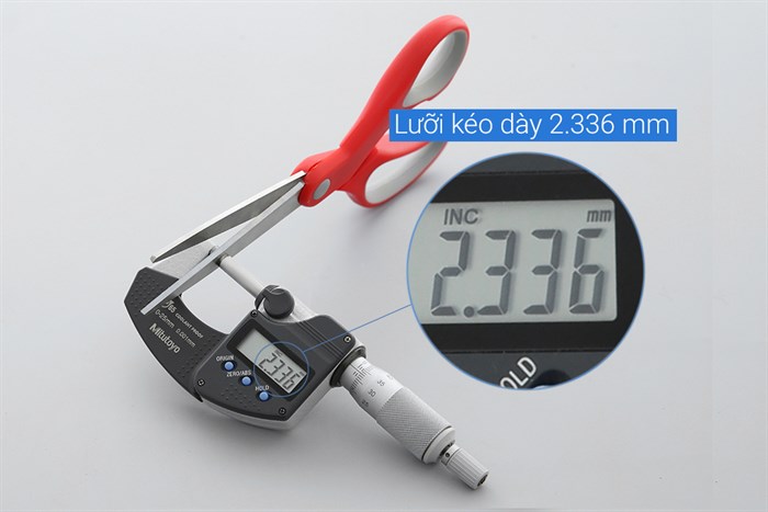 Kéo nhà bếp thép không gỉ DMX KE004 Màu Đỏ