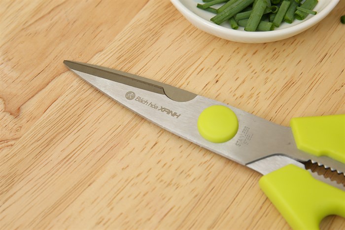 Kéo nhà bếp đa năng thép không gỉ BHX LD-9137B Màu Xanh lá