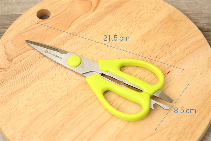 Kéo nhà bếp đa năng thép không gỉ BHX LD-9137B Màu Xanh lá