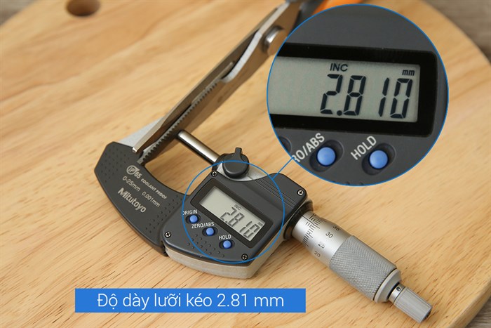 Kéo nhà bếp đa năng thép không gỉ BHX LD-893C Màu Cam