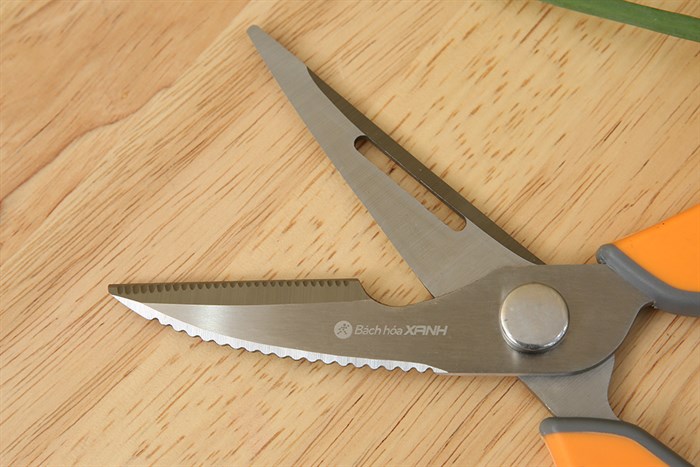 Kéo nhà bếp đa năng thép không gỉ BHX LD-893C Màu Cam