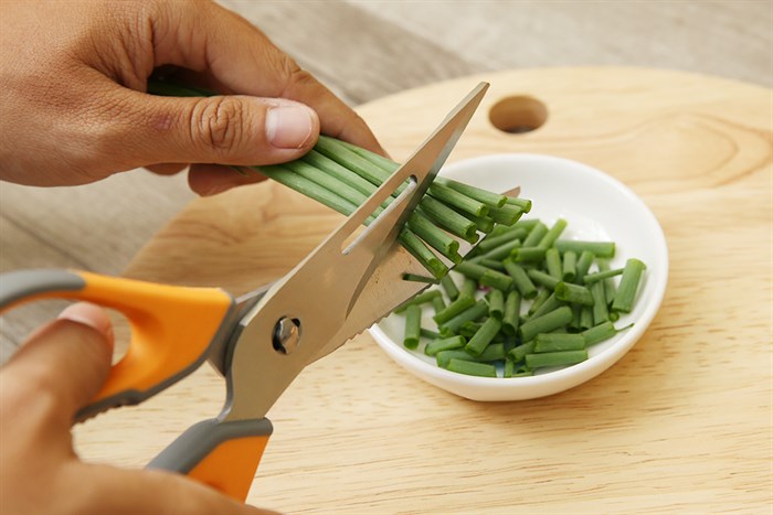 Kéo nhà bếp đa năng thép không gỉ BHX LD-893C Màu Cam