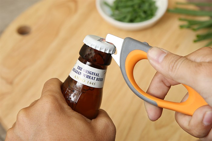 Kéo nhà bếp đa năng thép không gỉ BHX LD-893C Màu Cam