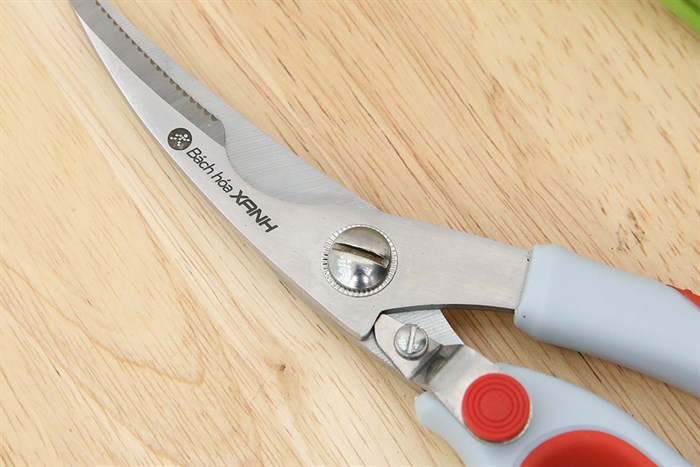 Kéo cắt xương thép không gỉ BHX S51013 Màu Đỏ