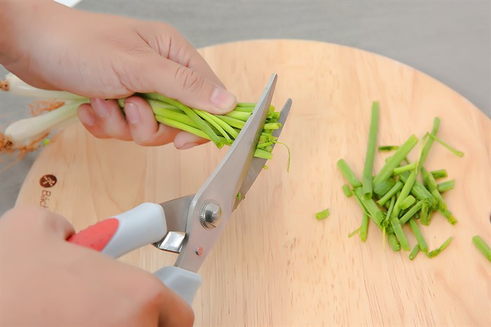 Kéo cắt xương thép không gỉ BHX S51013 Màu Đỏ