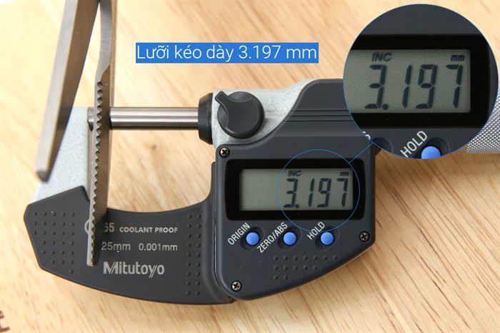 Kéo cắt xương thép không gỉ BHX S51013 Màu Đỏ