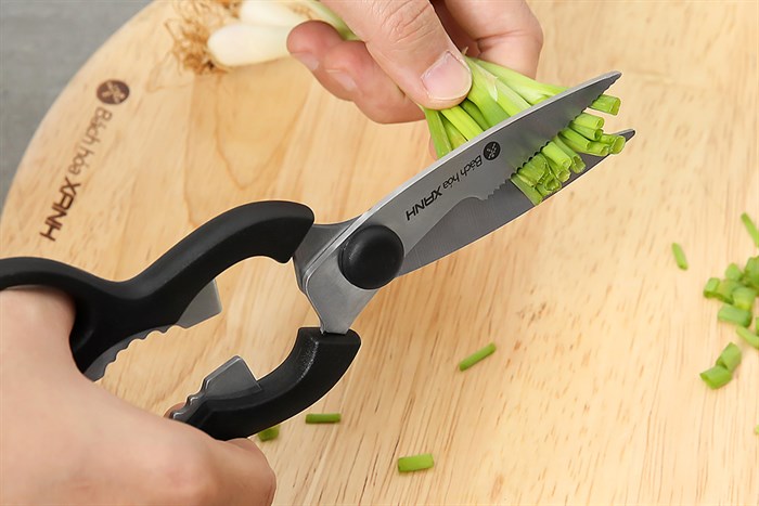 Kéo nhà bếp đa năng thép không gỉ BHX S53014 Màu Đen