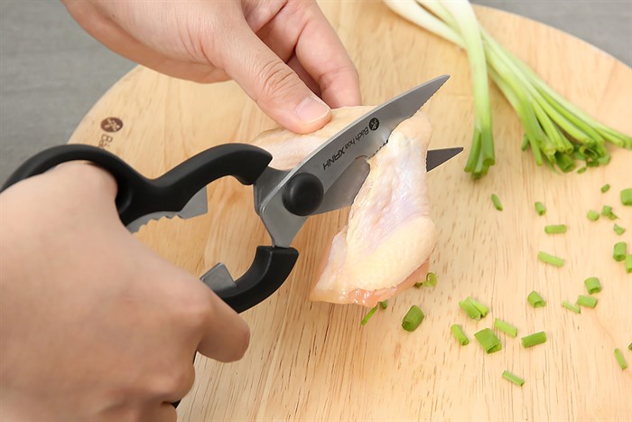 Kéo nhà bếp đa năng thép không gỉ BHX S53014 Màu Đen