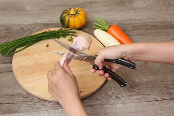 Kéo cắt xương thép không gỉ BHX KS-01 Màu Đen