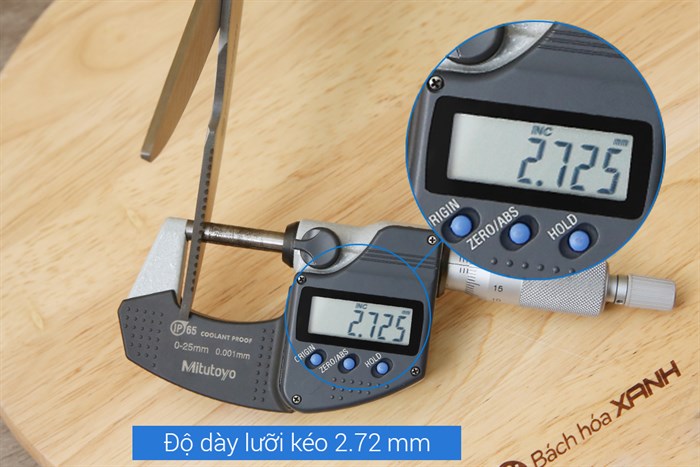 Kéo cắt xương thép không gỉ BHX KS-01 Màu Đen