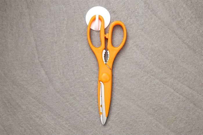 Kéo nhà bếp đa năng thép không gỉ 2Cr13 Delites KE003 Màu Cam