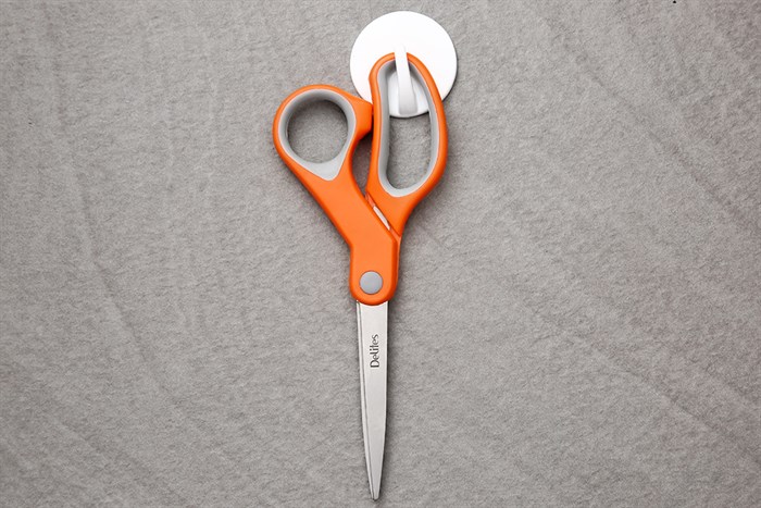 Kéo nhà bếp thép không gỉ 2Cr13 Delites KE004 Màu Cam