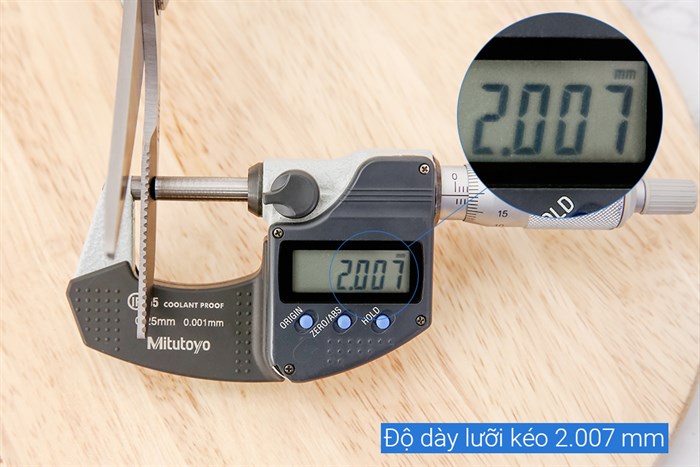 Kéo cắt xương thép không gỉ 2Cr13 Delites S51013 Màu Trắng - Xanh