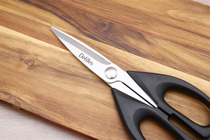 Kéo nhà bếp thép không gỉ 2Cr13 Delites SKI079 Màu Đen