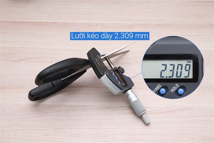 Kéo nhà bếp thép không gỉ 2Cr13 Delites SKI079 Màu Đen