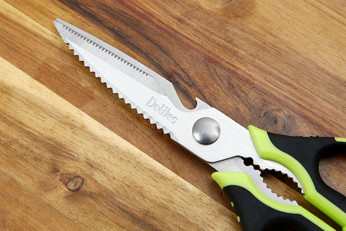 Kéo nhà bếp đa năng thép không gỉ 2Cr13 Delites SKI111 Màu Xanh đen