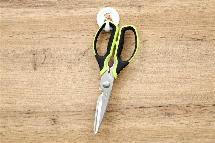 Kéo nhà bếp đa năng thép không gỉ 2Cr13 Delites SKI111 Màu Xanh đen