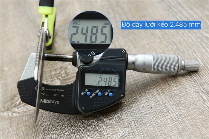 Kéo nhà bếp đa năng thép không gỉ 2Cr13 Delites SKI111 Màu Xanh đen