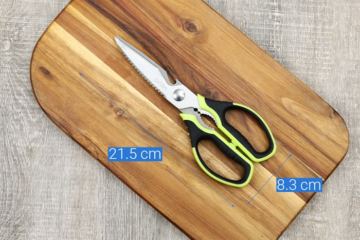 Kéo nhà bếp đa năng thép không gỉ 2Cr13 Delites SKI111 Màu Xanh đen