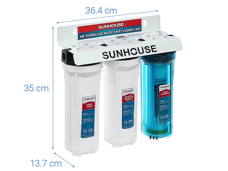 Bộ cốc lọc đầu nguồn Sunhouse SHA-WF123