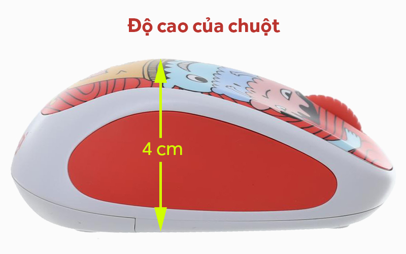 Chuột không dây Logitech M238 Kem đỏ - Thiết kế thoải mái với tay cầm người dùng hơn Chuột không dây Logitech M238 Kem đỏ - Thiết kế thoải mái với tay cầm người dùng hơn