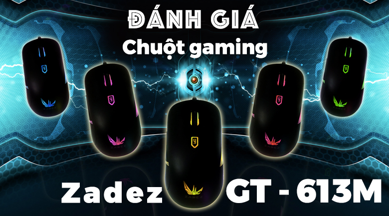 Chuột Có dây Gaming Zadez GT-613M