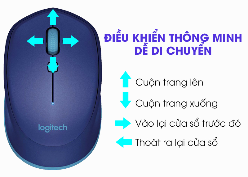 Chuột Bluetooth Logitech M337