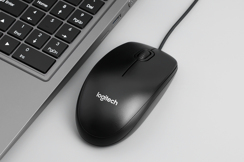 Chuột có dây Logitech M100r Đen