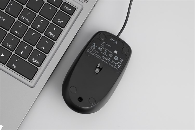 Chuột Có dây Logitech M100r Màu Đen