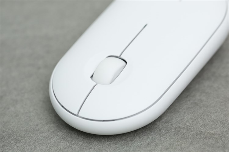 Chuột Không dây Bluetooth Silent Logitech Pebble M350 Màu Trắng