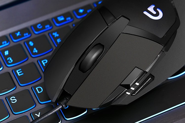 Chuột Có dây Gaming Logitech G402 Hyperion Fury Đen Màu Đen
