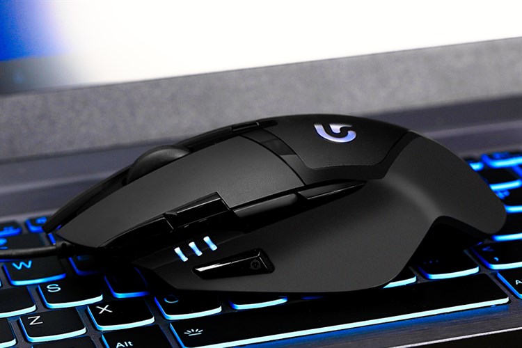 Chuột Có dây Gaming Logitech G402 Hyperion Fury Đen Màu Đen