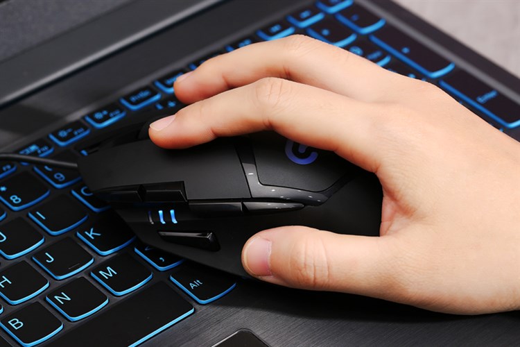 Chuột Có dây Gaming Logitech G402 Hyperion Fury Đen Màu Đen