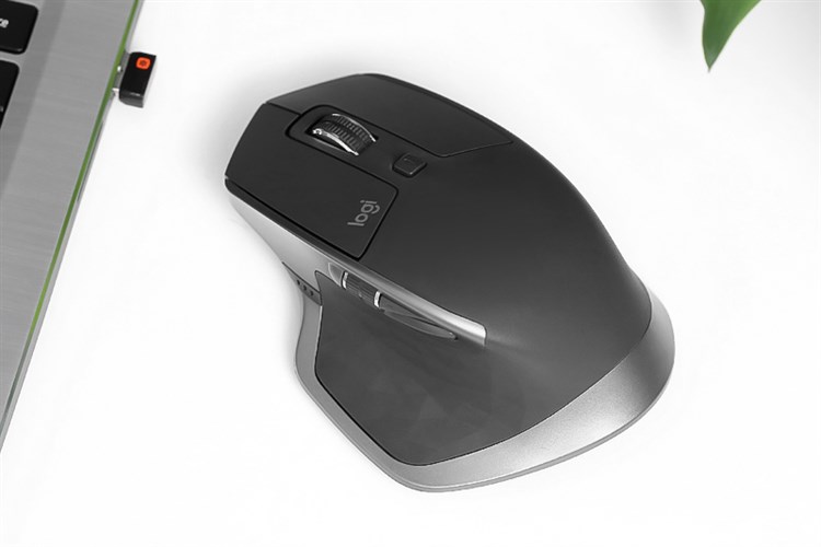 Chuột Không dây Bluetooth Logitech MX Master 2S Đen Màu Đen